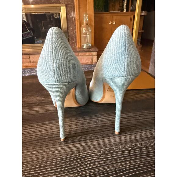 Shoe Republic LA Denim Stiletto Sz. 10 - Picture 8 of 9